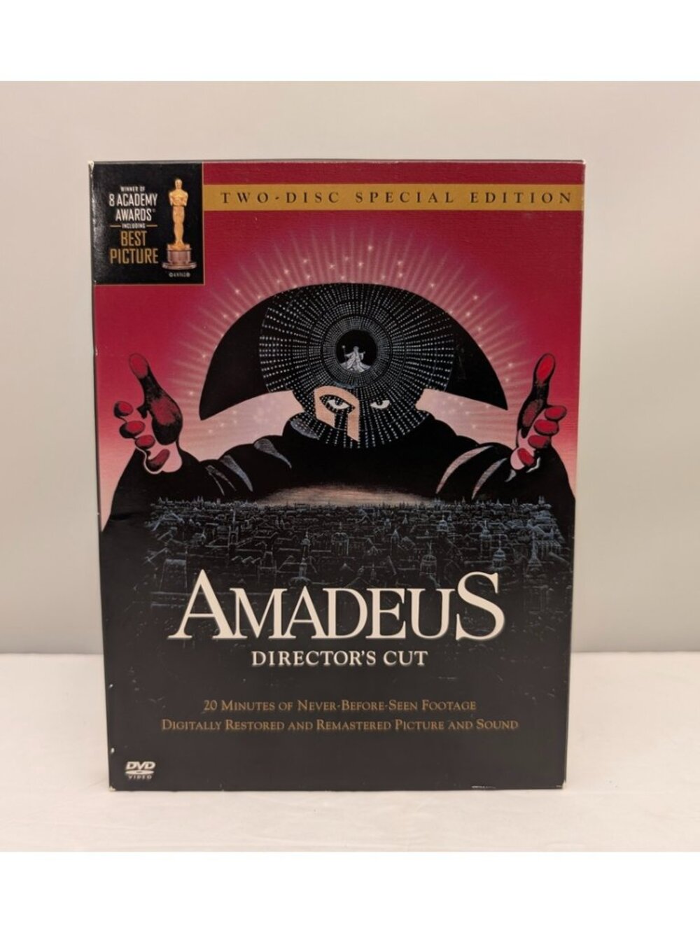AMADEUS | Director's Cut | 2 DVD Set | Widescreen | Region I | 2002 | USED